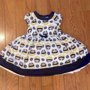 LYDIA Jane Fit and Flare Abstract Floral Dress 3T